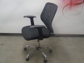 Mesh Back Black Task Chair