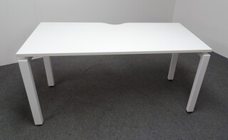 additional images for 1500w mm Freestanding Desk in White