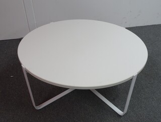 additional images for 800dia White Coffee Table
