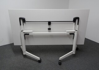 additional images for 1600w mm Plain White Flip Top Table