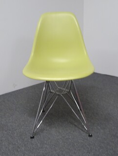 additional images for Vitra Eames Deep Citron Plastic Shell DSR Chair