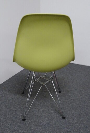 Vitra Eames Deep Citron Plastic Shell DSR Chair