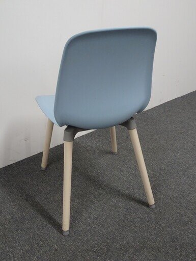 Pale Blue Plastic Chair