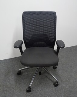 additional images for Vitra ID Mesh Operator Chair in Black & Grey