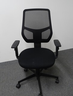 additional images for Black Mesh Back Operator Chair
