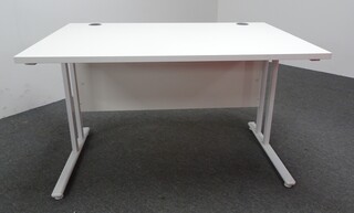 additional images for 1200w mm White Freestanding Desk