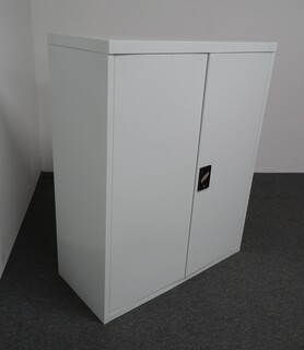 additional images for 900h mm White Metal Cupboard
