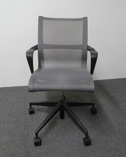 additional images for Herman Miller Setu Meeting Chair in Grey