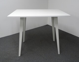 additional images for 1200w mm White Poseur Table