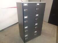 additional images for 1350h mm Grey Wooden Lockers