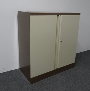 additional images for 1020h mm Coffee & Cream Metal Cupboard