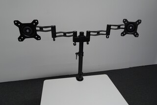 additional images for Duronic Black Dual Monitor Arm