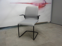 additional images for Grey Mesh Meeting Chair