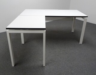 additional images for L Shaped Desk in White