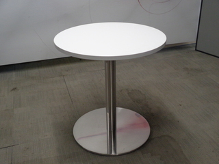 additional images for 700dia mm Mobili White Table 