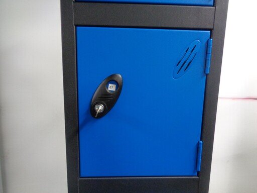 1780h mm Probe Blue amp Black Metal Locker