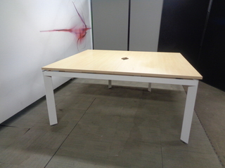 additional images for 1400w mm NTT Bench Desks with White Legs