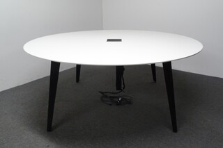 additional images for 1800dia mm White Circular Meeting Table
