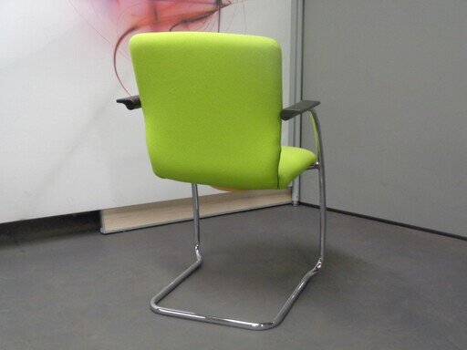 Orangebox GO-CA Lime Green Meeting Chair