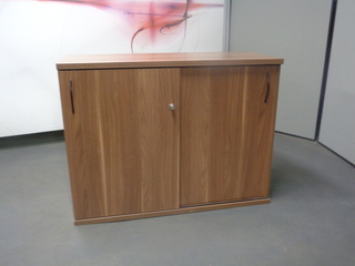additional images for 760h mm Walnut 2 Door Cupboard