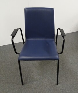 additional images for Narbutas Moon Meeting Chair in Dark Blue