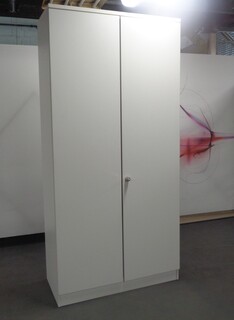 additional images for 2100h mm White Wooden Cupboard