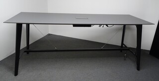 additional images for 1060h mm Poseur Table with Dark Grey Top