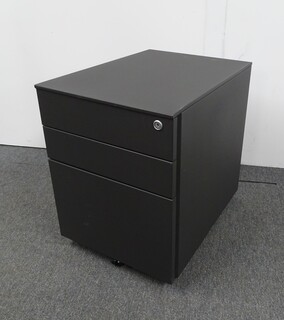 additional images for 3 Drawer Pedestal in Graphite