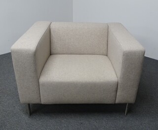 additional images for Low Back Armchair in Oatmeal