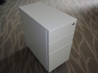 additional images for White Metal Slimline Pedestal with Magnetic Cushion