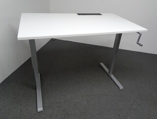 additional images for 1200w mm Manual Height Adjustable Sit Stand Desk