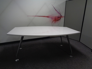 additional images for 1800 x 1200mm Glossy White Meeting Table