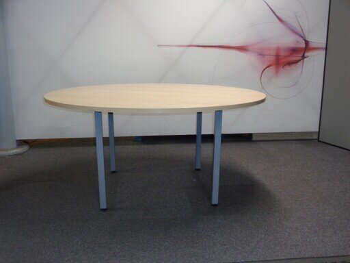 1500dia mm Maple Circular Meeting Table
