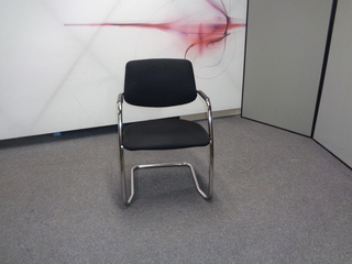 additional images for LD Theo Black Meeting Chair