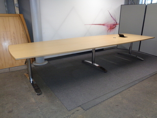 additional images for 4000w mm Light Oak Boardroom Table