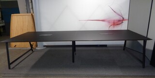 additional images for 3600w mm Black Boardroom Table