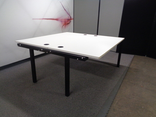 additional images for 1600w mm White Top Bench Desks