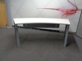 additional images for 2000w mm White Curved Desk