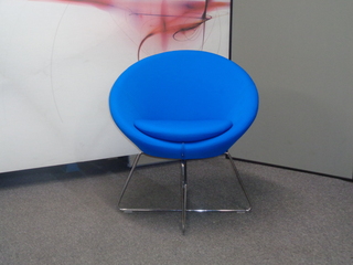 additional images for Allermuir Conic Tub Chair in Blue