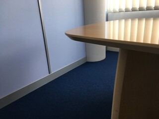 2500 X 1200mm Verco Intuition maple boardroom table