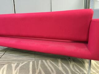 Connection Red and Pink 3 Seater Sofa