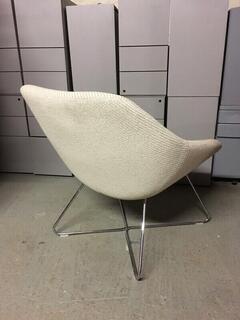 Cream Allermuir Open Lounge Chair