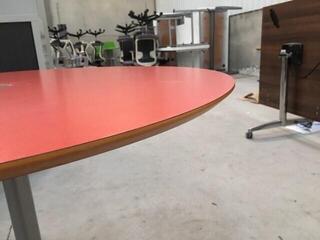 900dia mm Red Allermuir Table