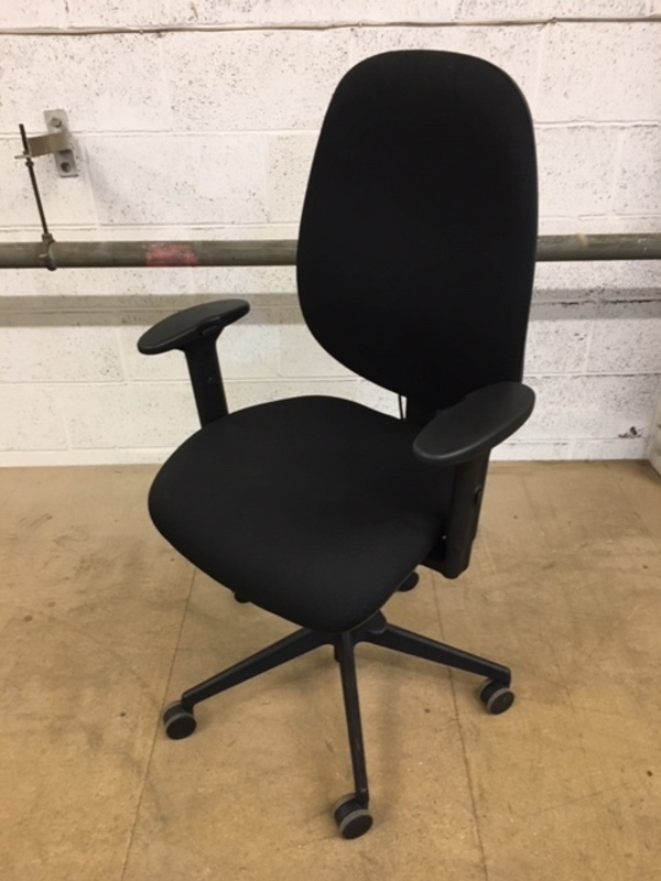 additional images for Black Posturite Positiv U600 Ind Task Chair