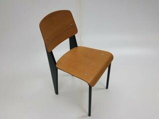 Jean Prouve for Vitra style Standard plywood chairs