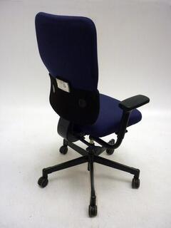 Steelcase Let039s B blue amp black task chair
