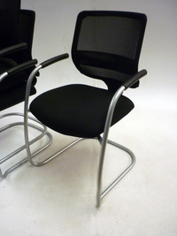 additional images for Boss  Design Lily black/mesh meeting chair (CE)