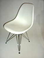 additional images for Vitra Eames DSR white plastic chair (CE)