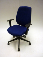 additional images for Blue task chair.