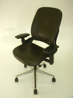 additional images for Steelcase Leap V2 brown leather task chair   (CE)